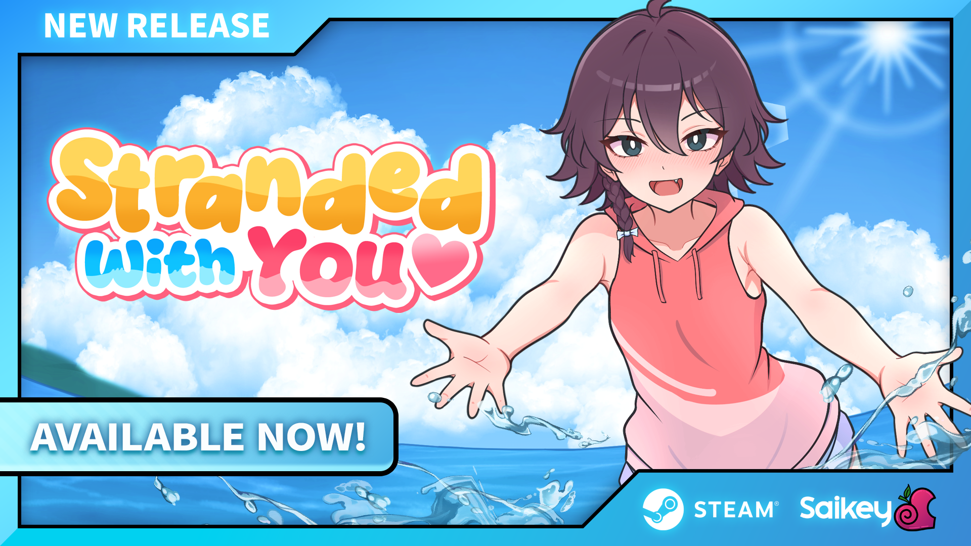 《Stranded with You》Steam上线：海岛求生与恋爱首发特惠
